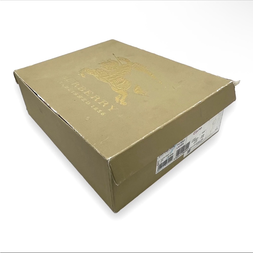 Burberry Prorsum A/W 2008 Patent Crisscross Ankle Heels - Picture 10 of 11